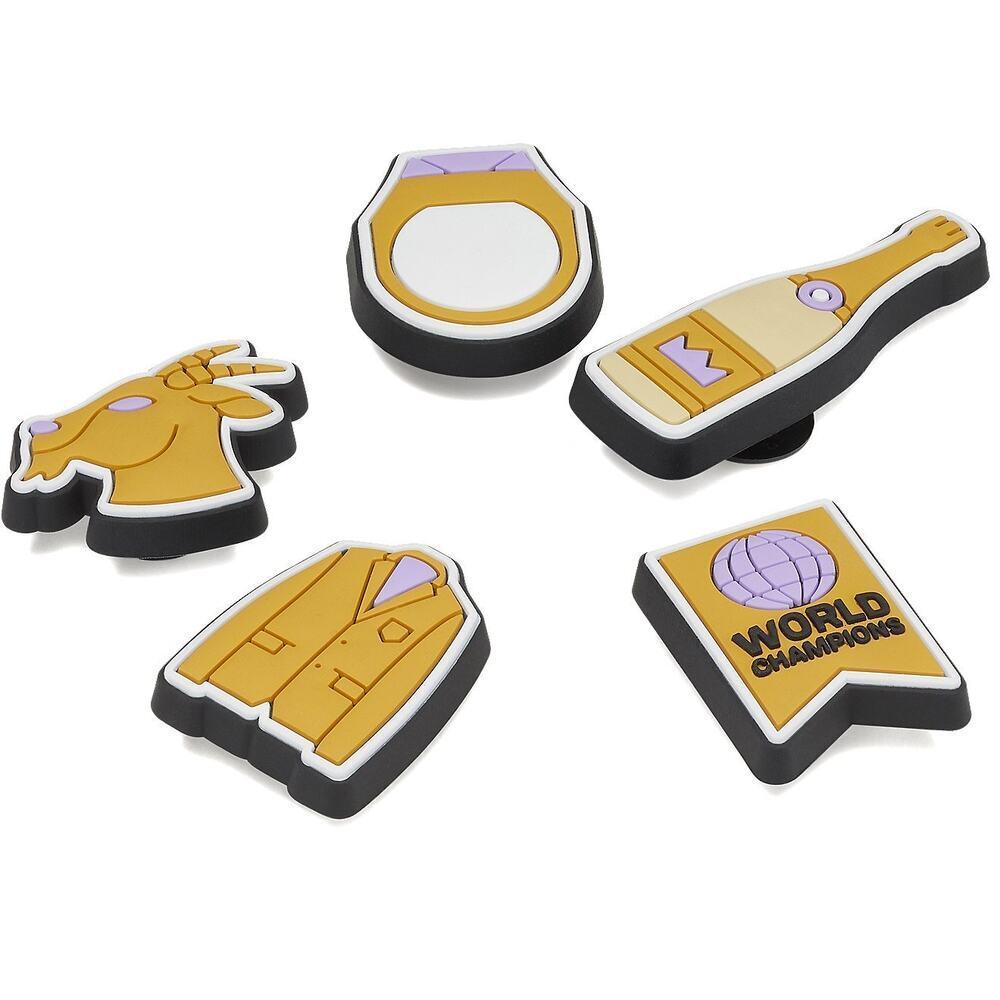 Crocs Winner Jibbitz Charms 5-Pack, New! - Picture 2 of 4